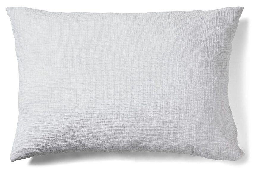 Adelia - Örngott i muslin, 70x100 cm - Vit
