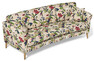 Eden - 3-sits soffa svängd - Flerfärgad