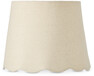 Elise - Lampskärm,  H19,5 Ø24,5 cm - Beige