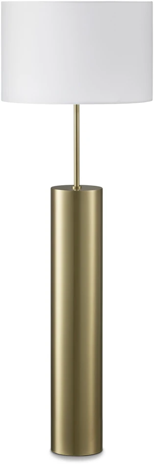 Zeke - Golvlampa, H119,6 Ø40 cm - Gul
