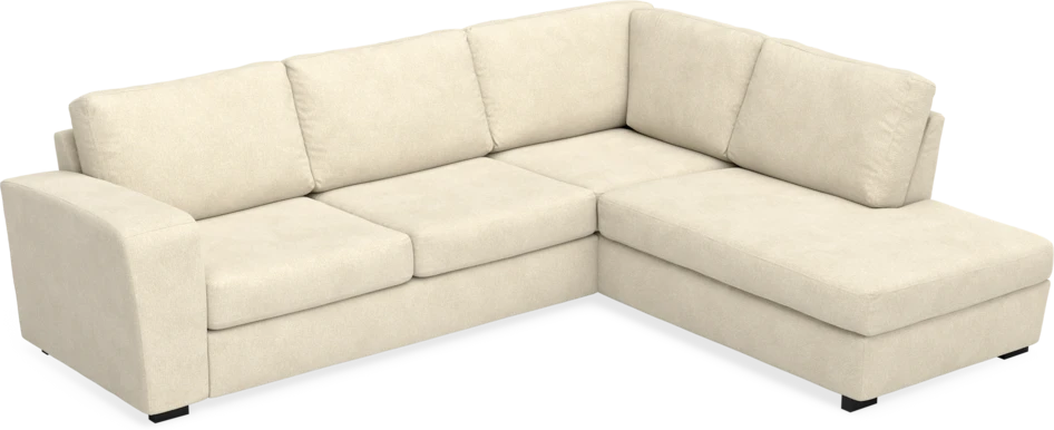 Friday - 2,5-sits soffa med divan höger - Beige