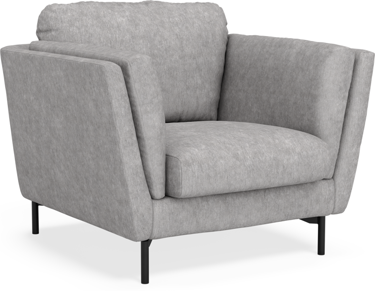 Madison Lux - Fåtölj, 70 cm - Grå