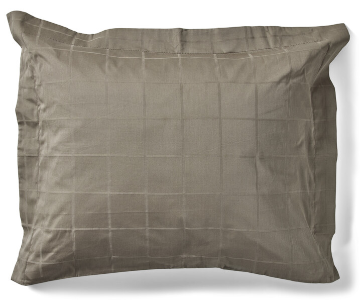 Grand - Örngott i bomullssatin, 50x60 cm - Beige