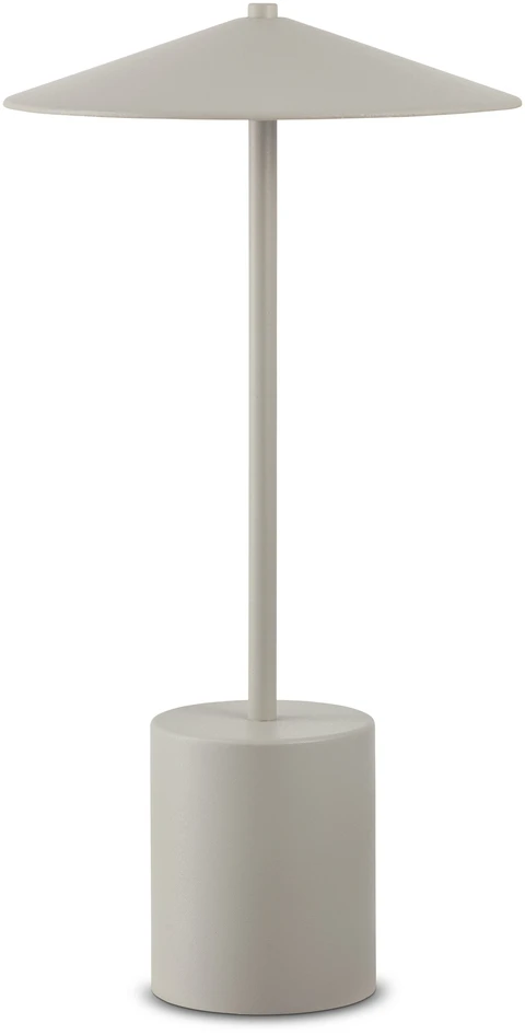 Acke - Portabel bordslampa, H33 Ø17 cm - Beige