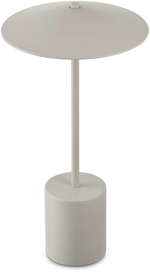 Acke - Portabel bordslampa, H33 Ø17 cm - Beige