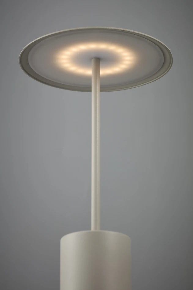 Acke - Portabel bordslampa, H33 Ø17 cm - Beige