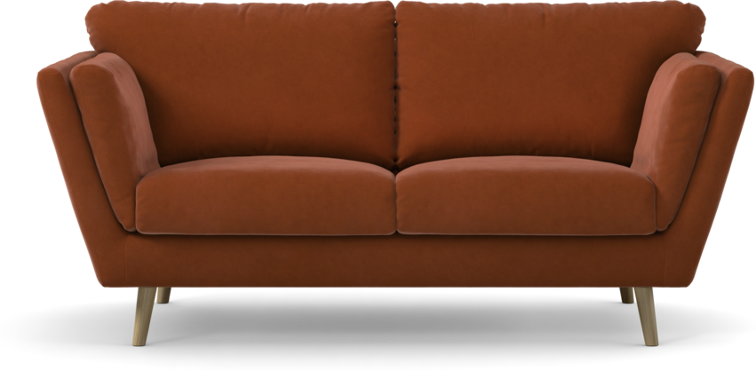 Madison Klädsel - Klädsel till 2-sits soffa - Röd