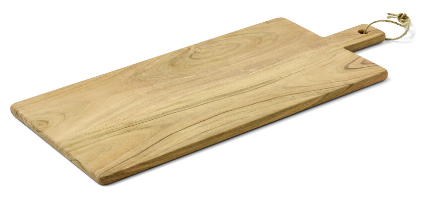 Tapas Handle - Skärbräda, 70x30 cm - Brun