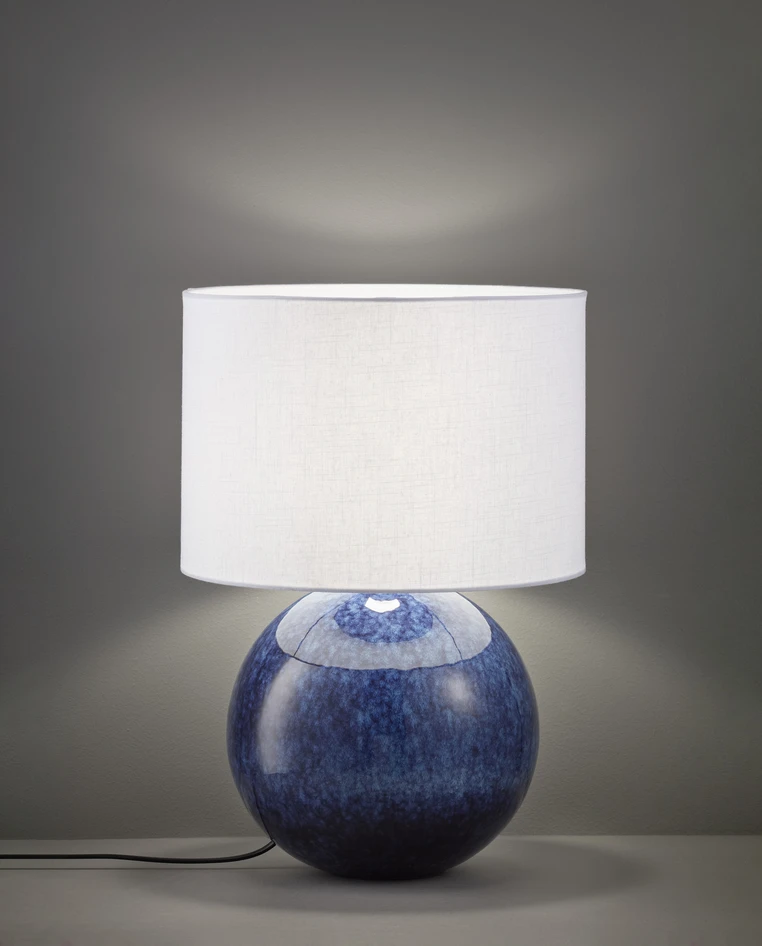 Joline - Bordslampa, H46,5 Ø32 cm - Blå