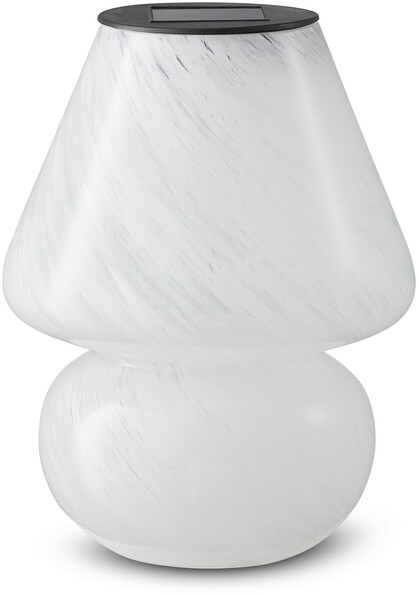 Belle - Solcellsbelysning, H19 Ø14,5 cm - Vit