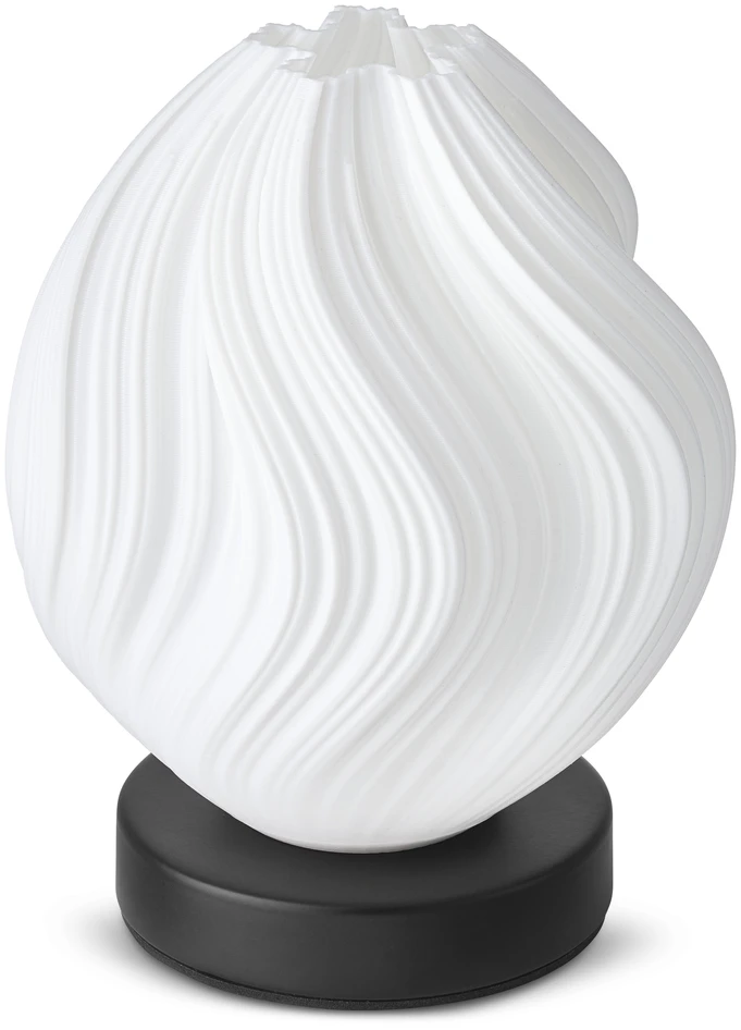 Flow - Bordslampa, H18 Ø14,5 cm - Vit