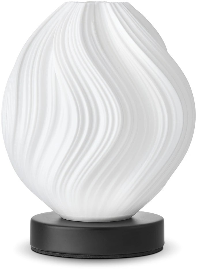 Flow - Bordslampa, H18 Ø14,5 cm - Vit