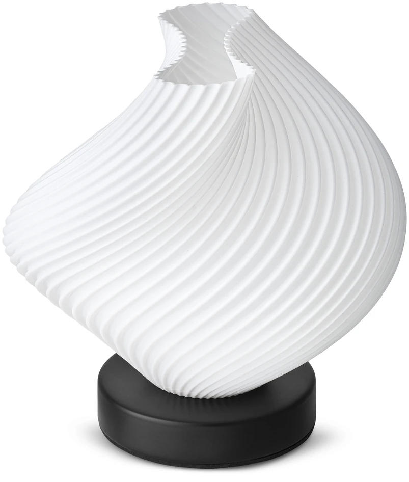Twist - Bordslampa, H18 Ø18,8  cm - Vit