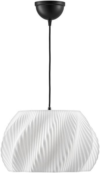 Adele - Taklampa, H24 Ø40 cm - Vit