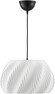 Adele - Taklampa, H24 Ø40 cm - Vit
