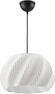 Adele - Taklampa, H24 Ø40 cm - Vit
