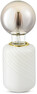 Ina - Bordslampfot, H12,5 Ø9 cm - Vit