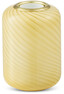 Ina - Bordslampfot, H12,5 Ø9 cm - Gul