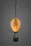 Ebbe - Solcellsbelysning, H36 Ø9 cm - Flerfärgad