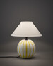 Bingo - Bordslampa, H28 Ø25 cm - Gul