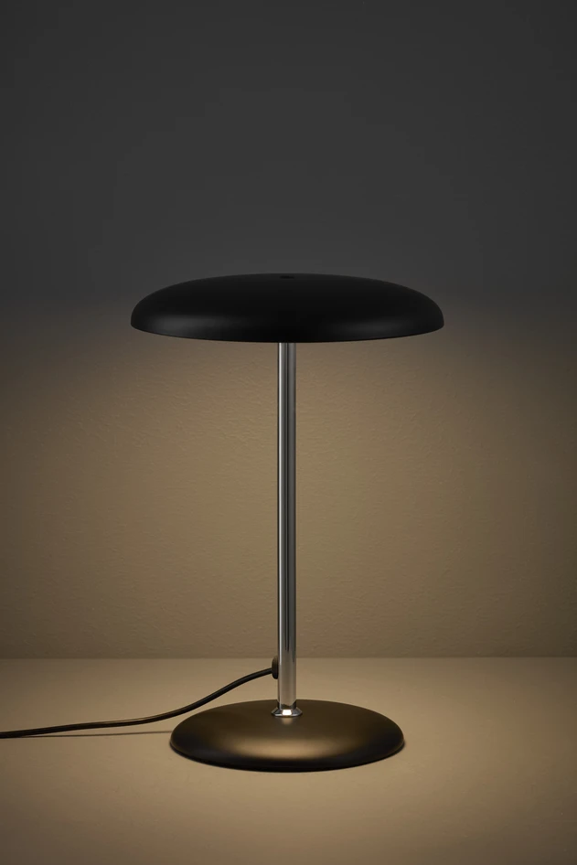 Marcel - Bordslampa, H30 Ø20 cm - Svart