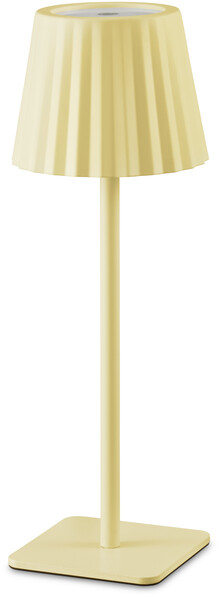 Freja - Portabel bordslampa, H32,5 Ø10,6 cm - Gul