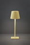 Freja - Portabel bordslampa, H32,5 Ø10,6 cm - Gul