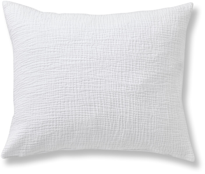 Adelia - Örngott i muslin, 50x60 cm - Vit
