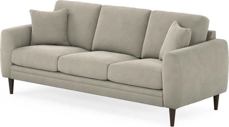 Eden - 3-sits soffa - Brun