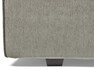 Delux Sign - Sängram inkl. gavel med resårkassett Delux Sense och bäddmadrass Sleep, enkelsäng, bäddmått 120 cm - Beige