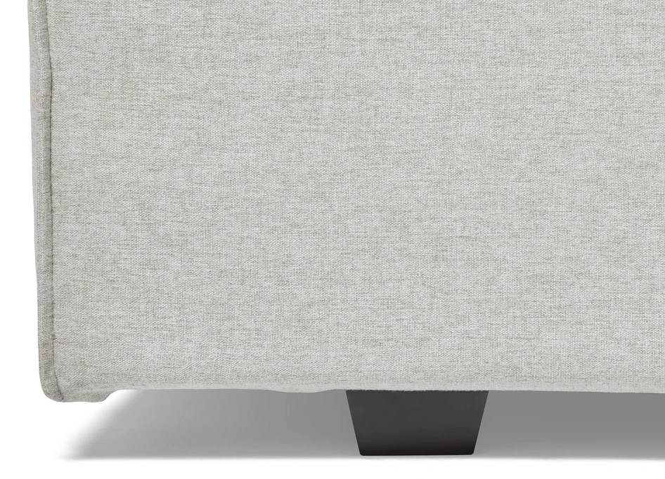 Delux Sign - Sängram inkl. gavel med resårkassett Delux Sense och bäddmadrass Cool Comf, enkelsäng, bäddmått 120 cm - Beige