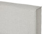 Delux Sign - Sängram inkl. gavel med resårkassett Delux Exclusive och bäddmadrass Sleep, enkelsäng, bäddmått 120 cm - Beige