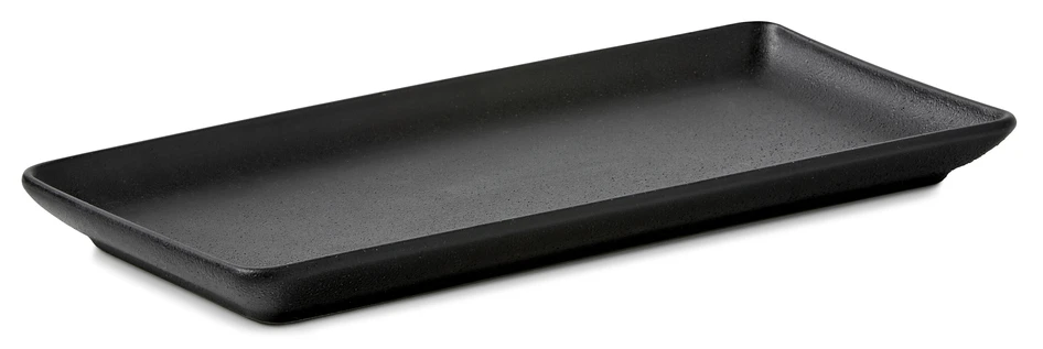 Cast Iron - Fat, 2,2x14,8x31,5 cm - Svart