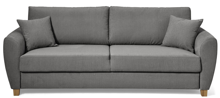 Vaxholm delux - Bäddsoffa 3-sits - Grå