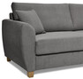 Vaxholm delux - Bäddsoffa 3-sits - Grå