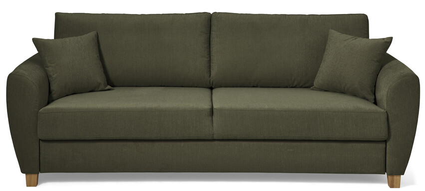 Vaxholm - Bäddsoffa 3-sits - Grön