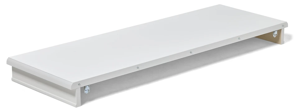 Wilma - Iläggsskiva, B 150 cm - Vit