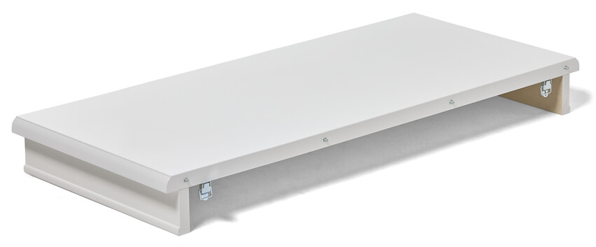 Wilma - Iläggsskiva, B 112 cm - Vit