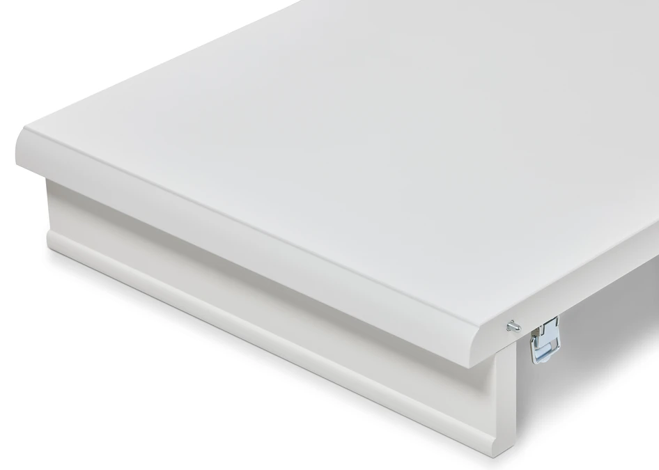 Wilma - Iläggsskiva, B 112 cm - Vit