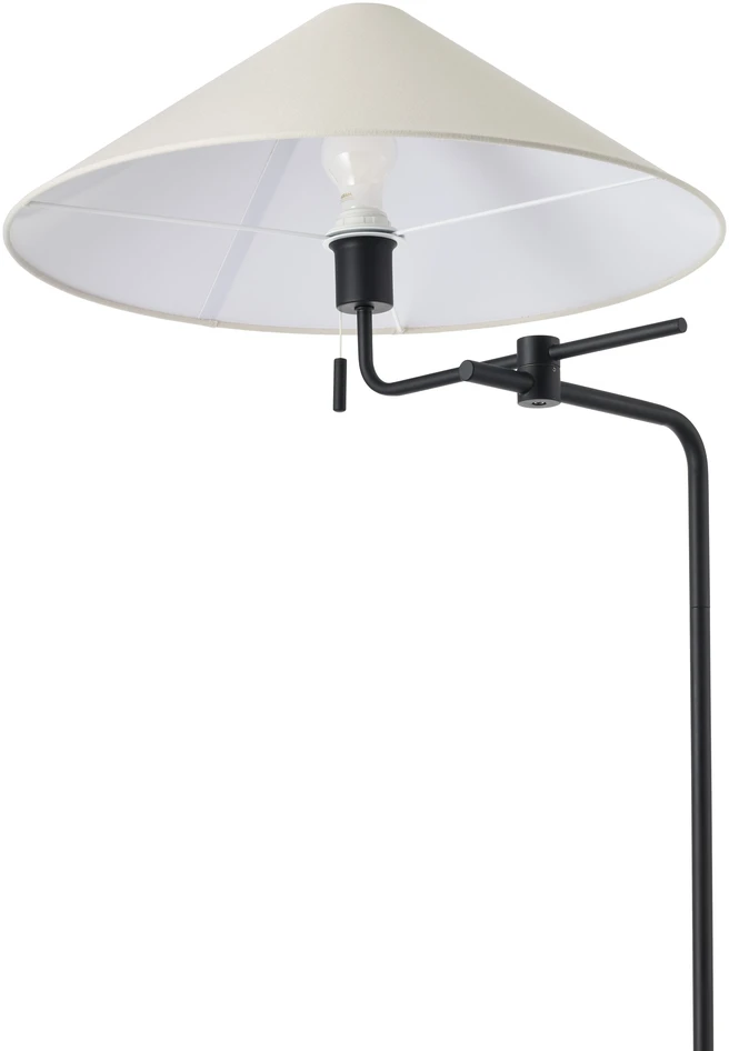 Cole - Golvlampa, H156 Ø55 cm - Svart