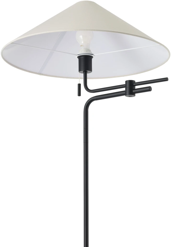 Cole - Golvlampa, H156 Ø55 cm - Svart