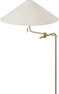 Cole - Golvlampa, H157 Ø55 cm - Gul
