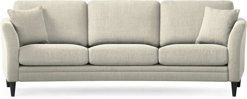 Eden - 3-sits soffa svängd - Beige