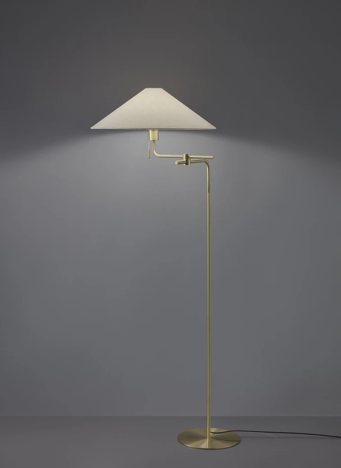 Cole - Golvlampa, H157 Ø55 cm - Gul