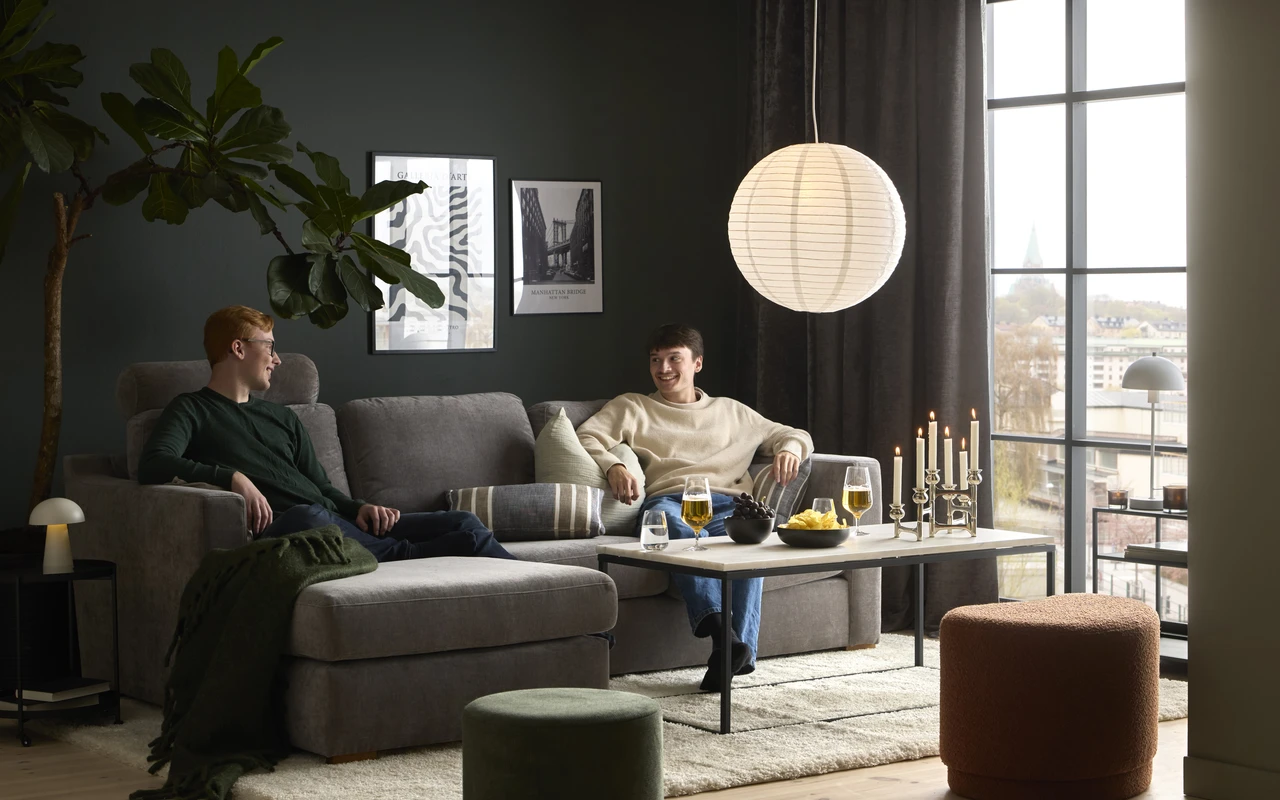 Milio - Tv-bänk, 90x30x50 cm - inspiration