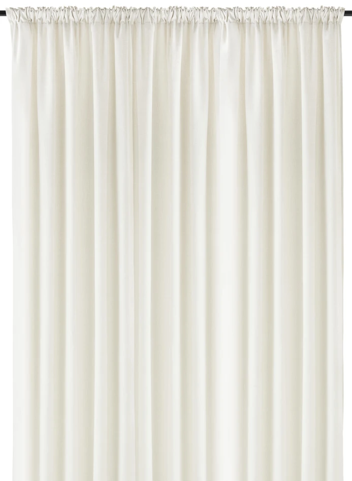 Carla - Gardin, 1-pack, 290x300 cm - Vit
