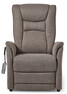 Elof - Recliner med lyfthjälp - Brun