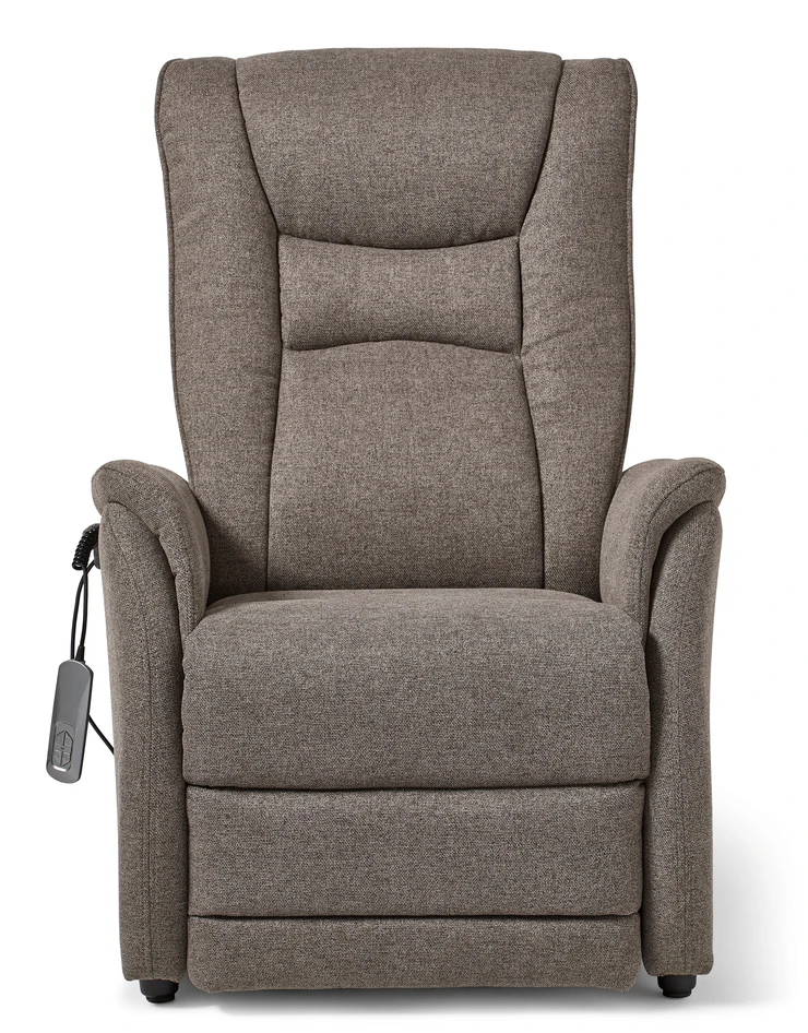 Elof - Recliner med lyfthjälp - Brun