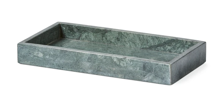 Marmor, Bricka, 30x15 cm