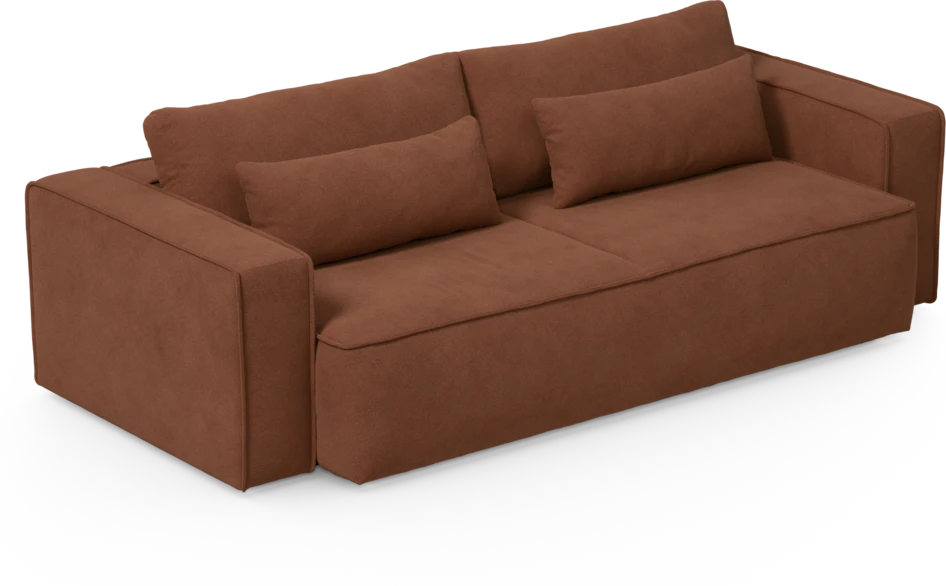 Ide - Bäddsoffa 3-sits - Orange